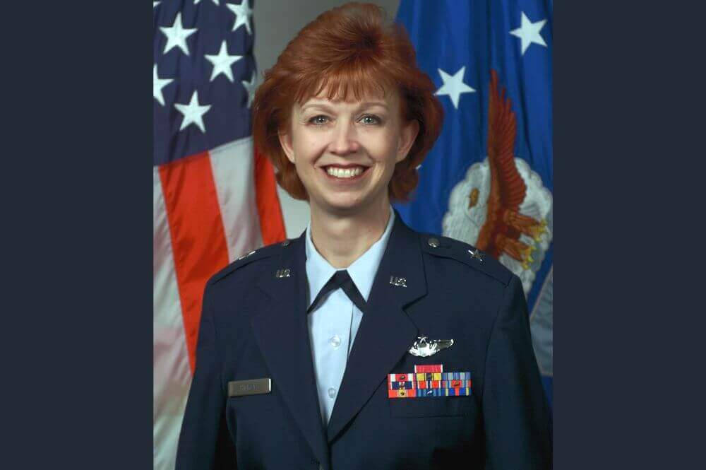 Dr. Allison Hickey during her service in the U.S. Air Force. Photo courtesy of Dr. Allison Hickey.