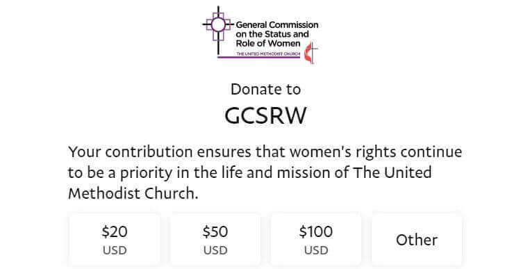 Donate to GCSRW PayPal image