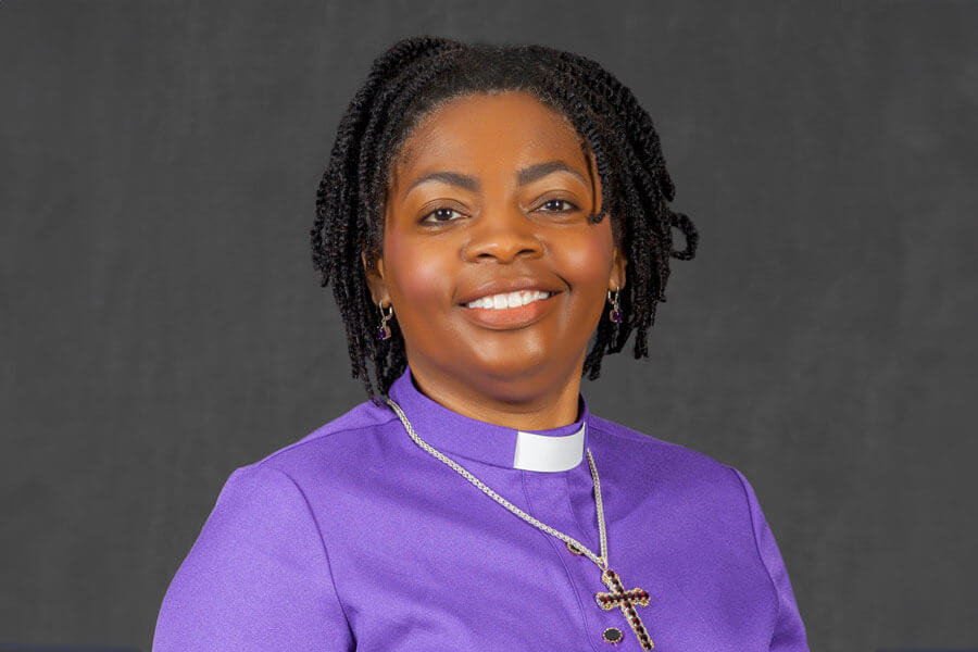 Bishop Cynthia Moore-Koikoi serves on the Connectional Table. 