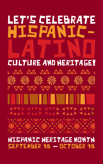 Bulletin cover for Hispanic Heritage Month.