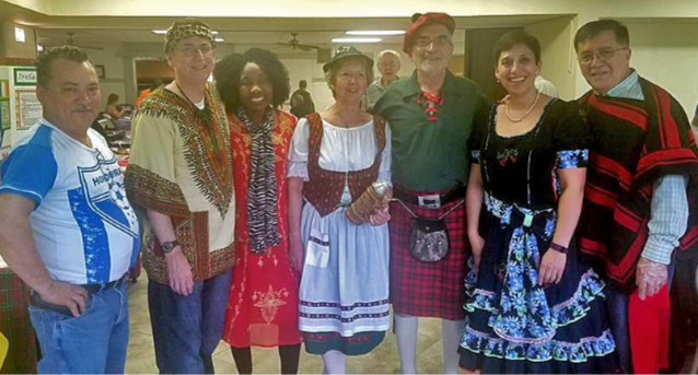 aste of Centennial attendees can travel the world thanks to the multicultural congregation at Centennial Multicultural UMC in Rockford, Illinois. Photo courtesy of Centennial Multicultural United Methodist Church.