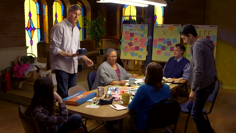 Chuck helps members of Park Grove Church to understand their purpose as a congregation.