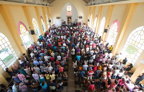 Iglesia Metodista Marianao en la Habana, Cuba. Foto cortesía de Mike DuBose.