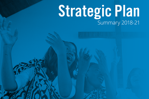 Strategic Plan for the period 2018-21. Courtesy of Global Ministries. 