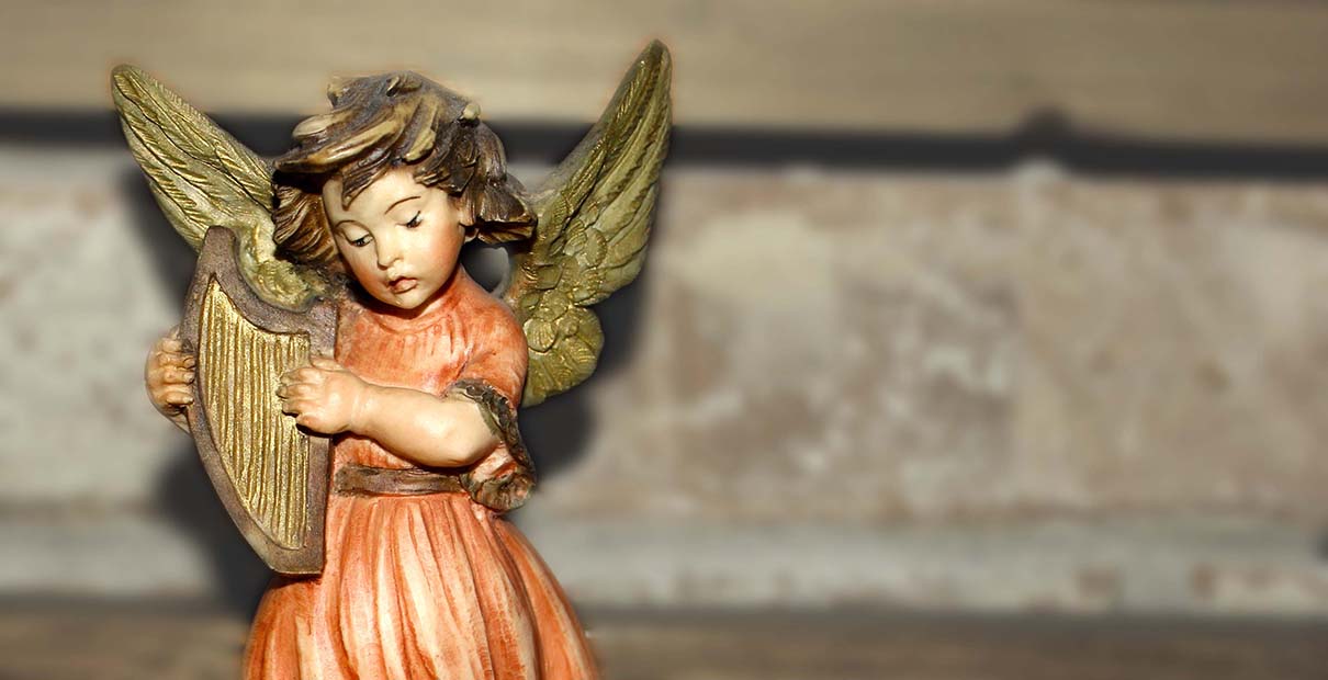 Un angel. Foto cortesía de Katheryn Price. 