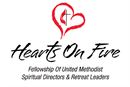 Logo for Hearts On Fire! Fellowship United Methodist Spiritual Directors and Retreat Leaders. 