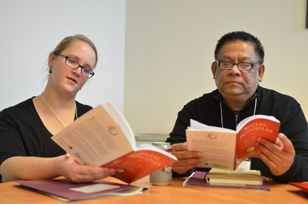 The denomination’s Social Principles are the basis for the United Methodist teaching sections of the Faith and Facts cards produced by the General Board of Church and Society.