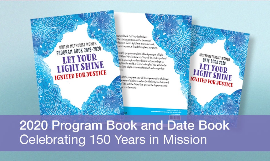 The 2019-2020 Program Book explores biblical passages of light from the Old and New Testaments. Image courtesy of United Methodist Women.