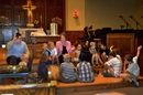 The Rev. Kathy Hartgraves instructs the children during worship at First United Methodist Church in Mitchell, S.D. Photo courtesy of the Dakotas Conference.