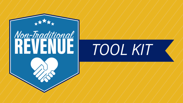 Non-Traditional Revenue Tool Kit logo. Courtesy of GCFA.