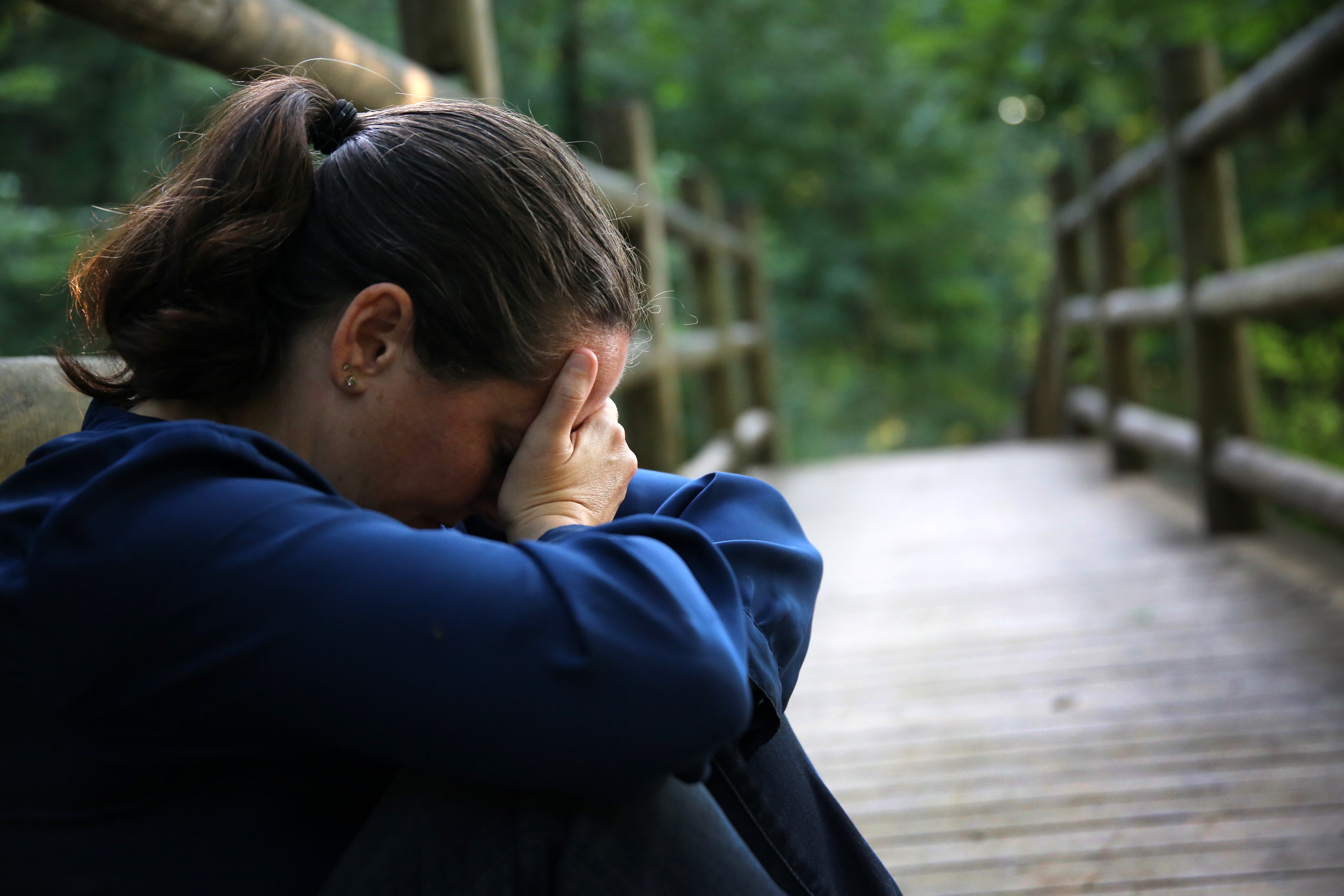 Our faith can hold us up in the midst of grief, sadness and worry. Photo illustration by Kathleen Barry, United Methodist Communications.