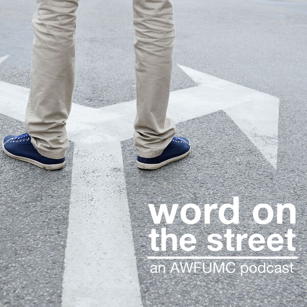 "Word on the Street" podcast promo image. Courtesy of Alabama-West Florida Conference.