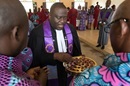 Communion in a United Methodist Church in Africa, photo by United Methodist Communications