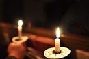 United Methodists gather for a Candlelight Service on Christmas Eve at St. Matthew UMC in Fort Worth, Texas. Photo by Angelia Sims of Angelia's Photography.