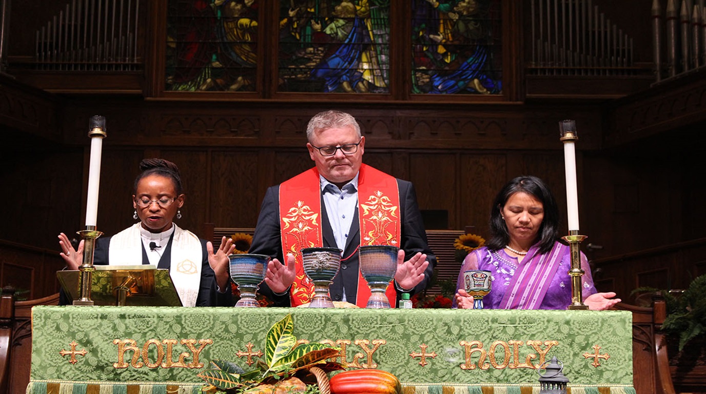 The Connectional Table discerns and articulates the vision and the stewardship of the mission, ministries and resources of The United Methodist Church. Image courtesy of the Connectional Table. 