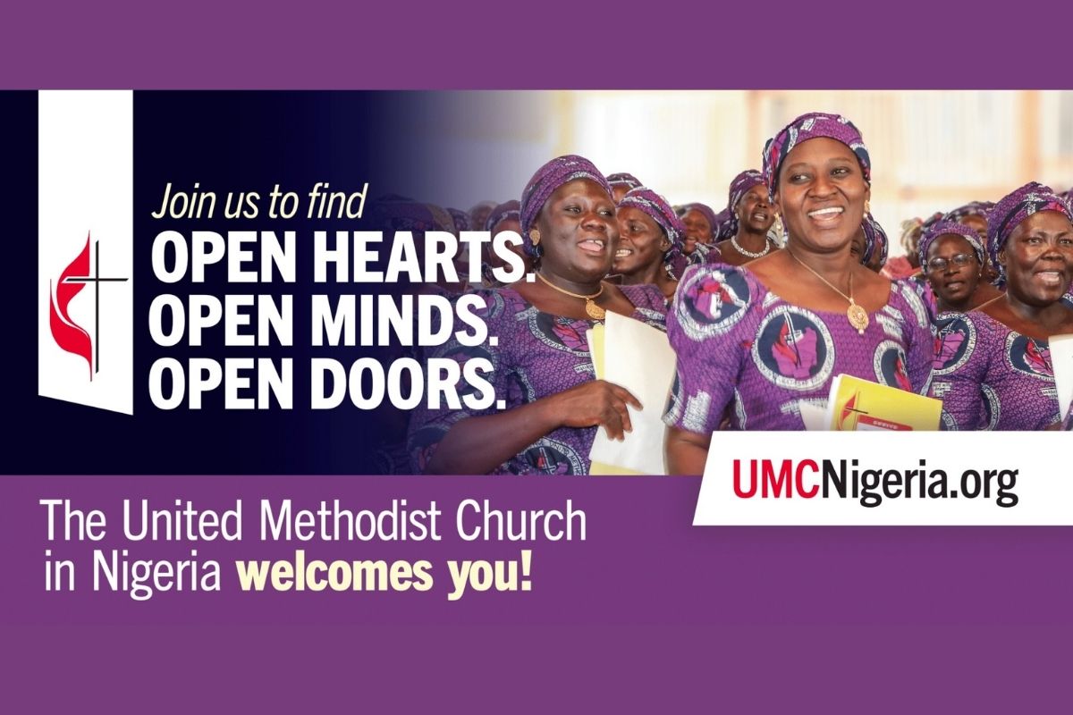 A billboard campaign in Nigeria in Abuja, Gombe and Jalingo helps people to locate a local church through the web address on the billboard. (Image courtesy of United Methodist Communications.)