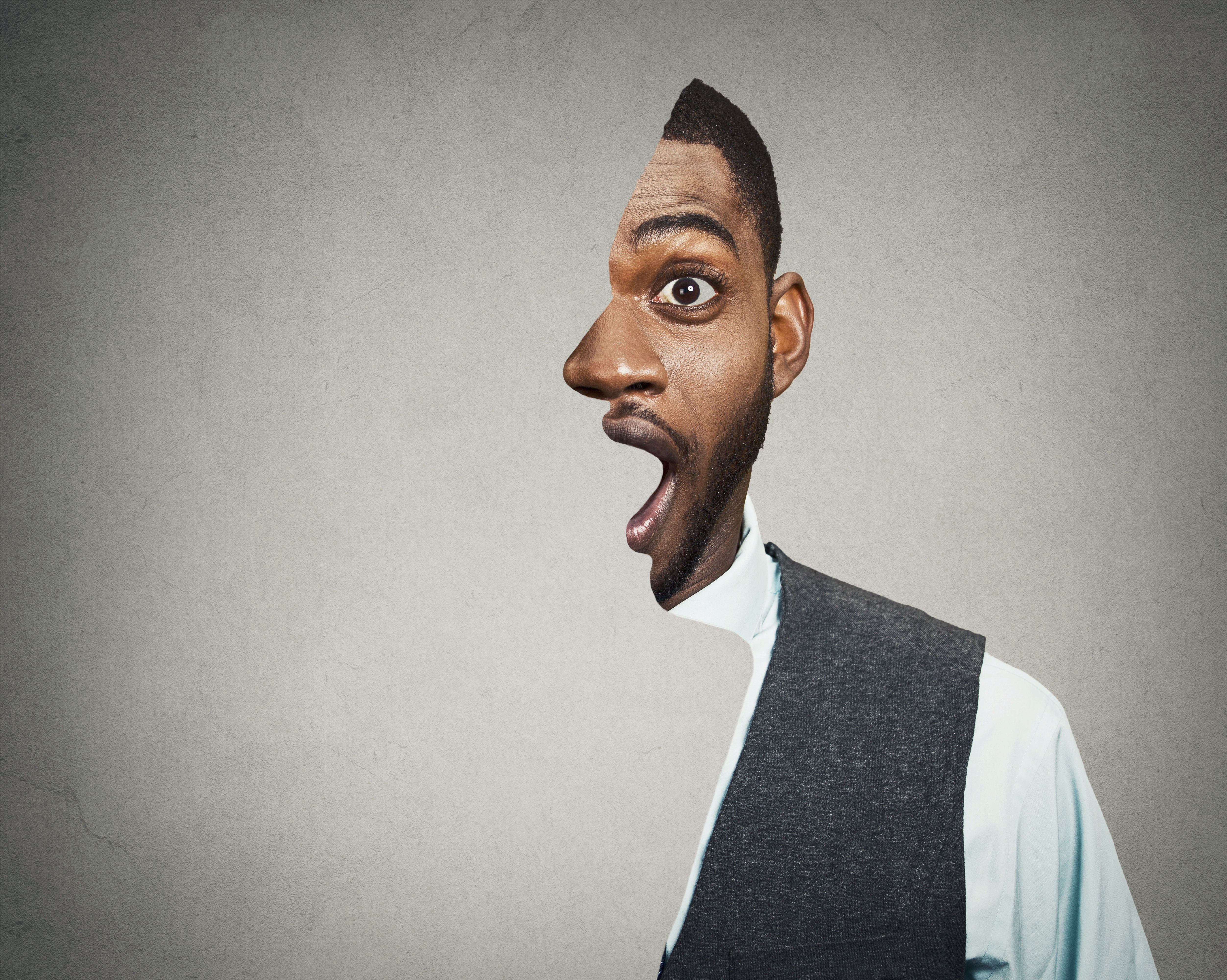 Profile or face? A gestalt example.