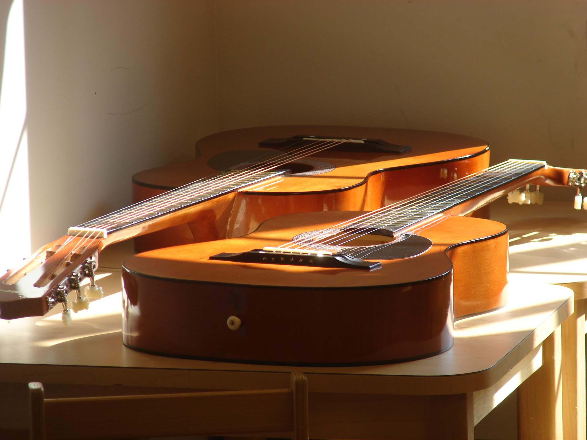 Guitars in Christ’s Foundry United Methodist Church. Photo by Sam Hodges, UMNS.