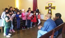 With the help of an UMCOR grant, the Methodist Church of Peru remodeled the Church of Miramar in the San Miguel District of Lima to provide a shelter and service hub for migrants arriving from Venezuela. Venezuelan children in this “House of Hope” gather for choir practice. PHOTO: METHODIST CHURCH OF PERU