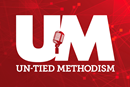 Un-Tied Methodism podcast logo. Courtesy of GCAH.
