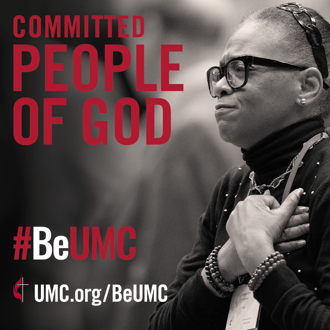 We are committed to taking a stand against racism and injustice. The People of God campaign celebrates the core values that connect the people of The United Methodist Church. We are faithful, Jesus-seeking, missional, committed, spirit-filled, deeply rooted, connected, resilient, justice-seeking and diverse people of God. Image for Committed. Use these coordinating #BeUMC graphics to post on your social media channels and website. 