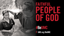 We are dedicated to growing in faith as we become disciples of Jesus Christ. The #BeUMC campaign reminds us of who we are at our best — the spirit-filled, resilient, connected, missional, faithful, diverse, deeply rooted, committed, disciple-making, Jesus-seeking, generous, justice-seeking, world-changing people of God called The United Methodist Church. Worship graphic.