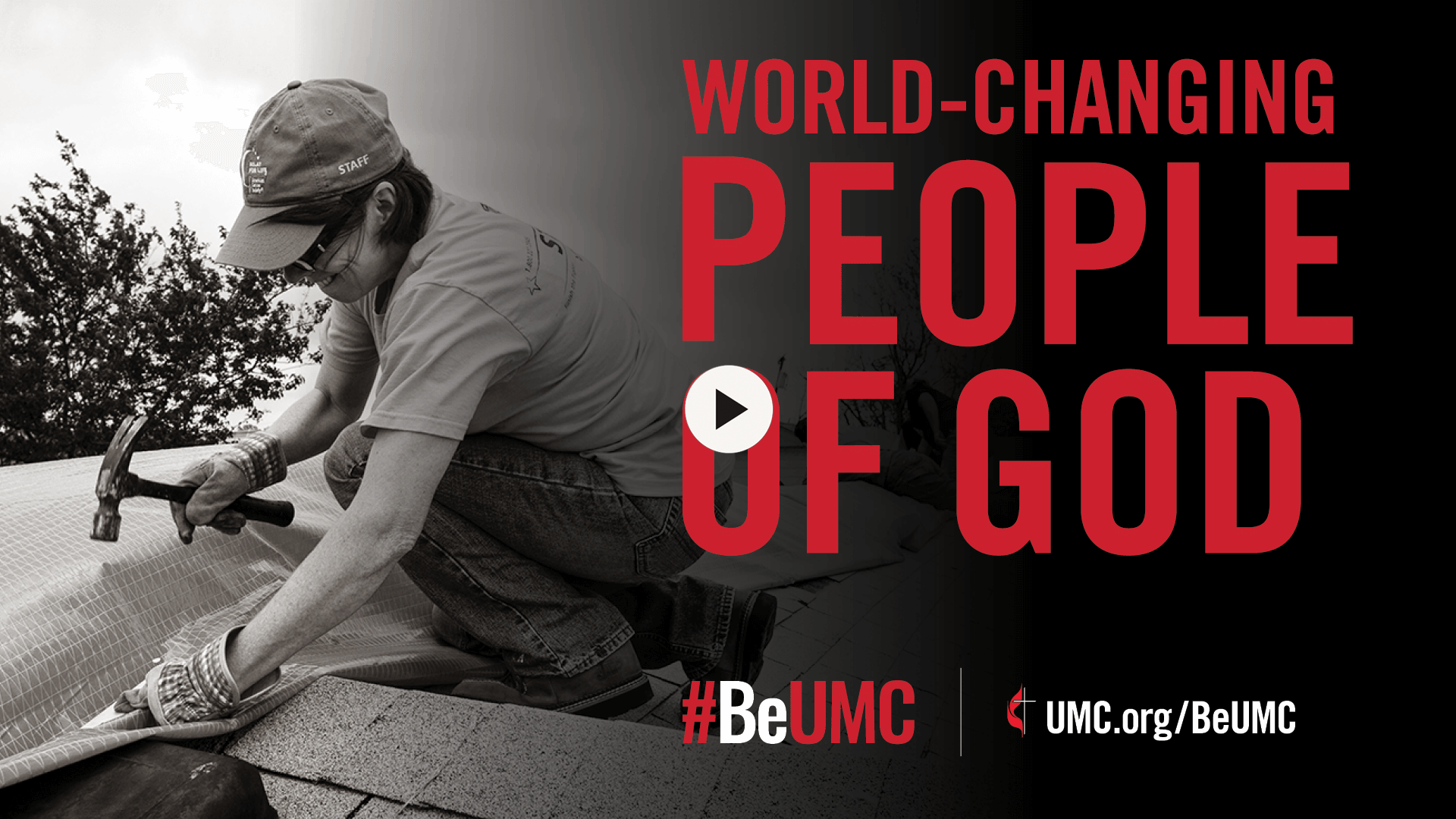 We strive to make the world a better place. The #BeUMC campaign reminds us of who we are at our best — the spirit-filled, resilient, connected, missional, faithful, diverse, deeply rooted, committed, disciple-making, Jesus-seeking, generous, justice-seeking, world-changing people of God called The United Methodist Church. Video screenshot.