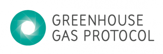 The GHG Protocol allows users to track and understand their emissions relative to other nonprofits, businesses and countries, and helps agencies and commissions prioritize emission reduction efforts. Logo courtesy of Green House Protocol. 