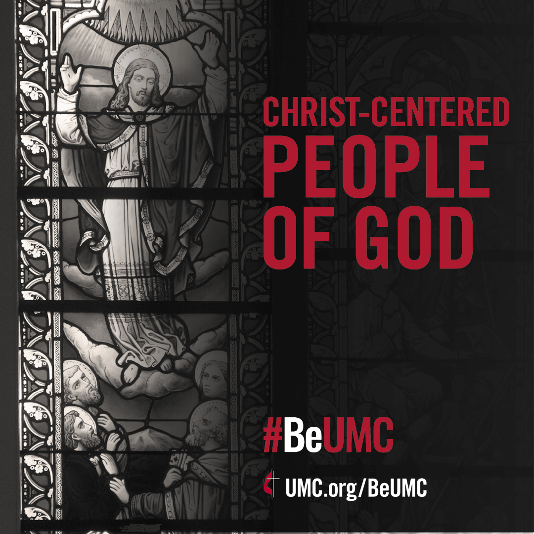 The #BeUMC campaign reminds us of who we are at our best. As people of God called The United Methodist Church, we’re faithful followers of Jesus seeking to make the world a better place. Christ-centered social media graphic.