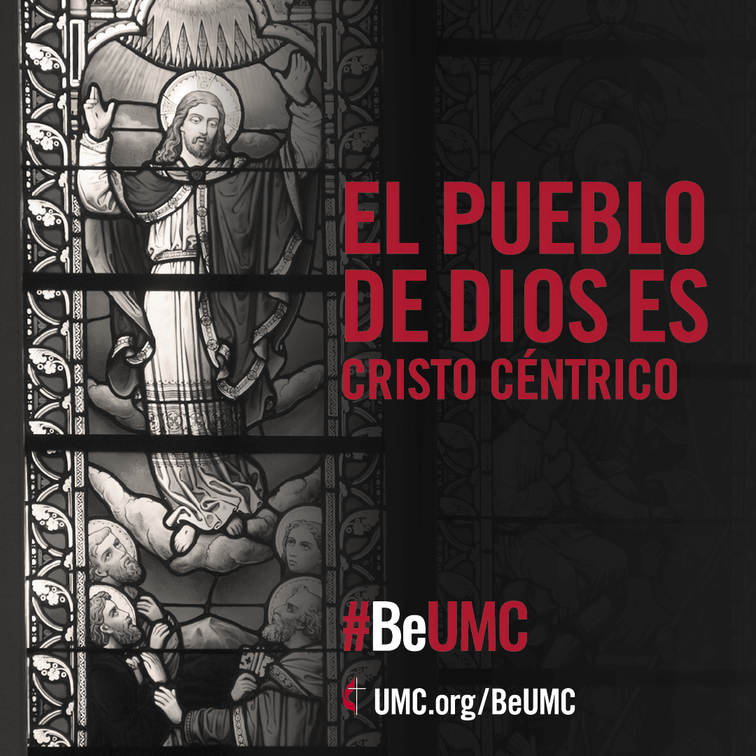 The #BeUMC campaign reminds us of who we are at our best. As people of God called The United Methodist Church, we’re faithful followers of Jesus seeking to make the world a better place. Christ-centered social media graphic (Spanish).