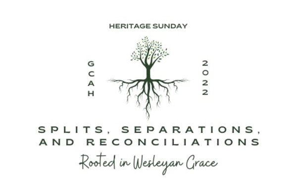 Logo for Heritage Sunday 2022. Courtesy of GCAH.