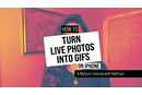 How to turn live photos into GIFs