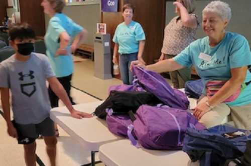 Angleton First United Methodist Church in the Texas Conference has been revitalized through a back-to-school festival.
