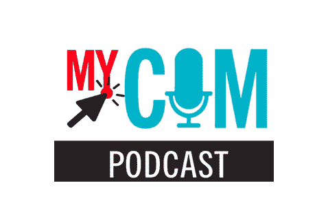 MyCom Podcast logo