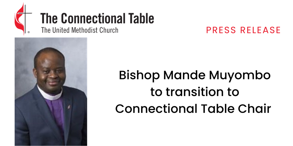 Bishop Mande Muyombo to transition to Connectional Table Chair. Photo by United Methodist Communications