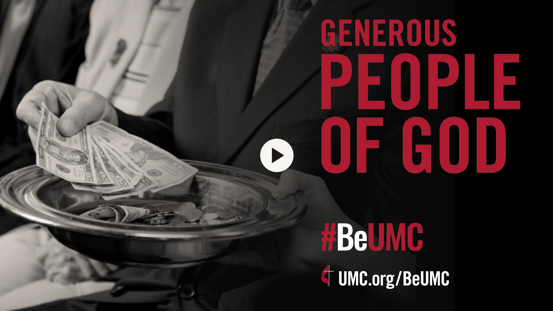 We offer our gifts and resources to serve those in need, both near and far. Video, offering. 
