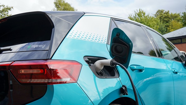 Thanks to a new agreement between the Baltimore-Washington Annual Conference and Charge Enterprises Inc., the more than 600 churches in the conference could be getting EV charging stations. Photo courtesy of Unsplash.