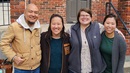 Home Missioner Jonah Ballesteros, Rev. Maggie Proshek, Rev. Katie Newsome and Rev. Danielle Buwon Kim will hold their first gathering 7 p.m. Feb. 1 at Union Coffee. Photo courtesy of the North Texas Annual Conference.