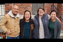 Home Missioner Jonah Ballesteros, Rev. Maggie Proshek, Rev. Katie Newsome and Rev. Danielle Buwon Kim will hold their first gathering 7 p.m. Feb. 1 at Union Coffee. Photo courtesy of the North Texas Annual Conference.