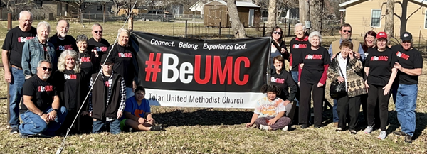 Photo courtesy of Patricia McNeely. (#BeUMC t-shirts available for purchase online.)
