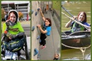 A lifelong United Methodist, wheelchair user and adaptive sports enthusiast, Amy Saffell is a dedicated advocate and mentor for those with physical disabilities. Photos courtesy of Amy Saffell.