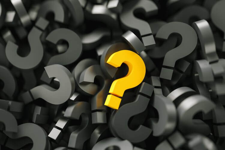 Question marks