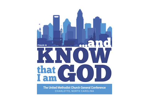 The United Methodist General Conference will be held April 23 – May 3, 2024, at Charlotte Convention Center in Charlotte, North Carolina. Logo updated 5/2023.