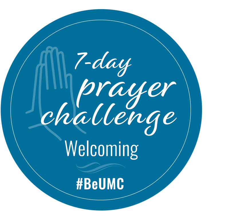 Sponsored by the SBC21 leaders, this 7-day video series features 2-minute video devotionals accompanied by a prayer starter based on the #BeUMC theme, welcoming. August logo only.. 