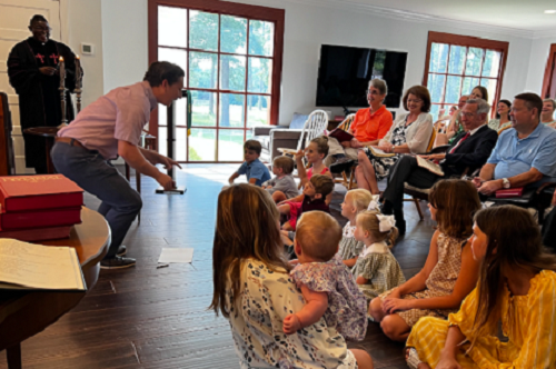 After a disaffiliation vote, a house church was born that continues to flourish. Courtesy of the North Georgia Conference