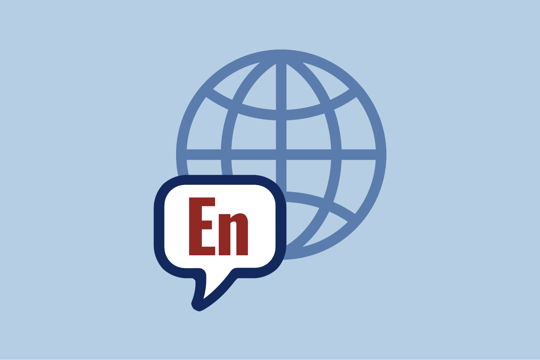 Regionalization legislation, English. Icons from NounProject.com. 