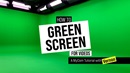 The possibilities with a green screen are endless, and learning to master this visual-effects technique is easier than you think.