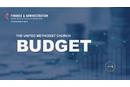 Adopting a budget for The United Methodist Church is a primary task of the General Conference. This session will familiarize you with the budget being proposed and how the approval process works. Screenshot from presentation.