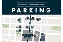 Parking Map for the Charlotte Convention Center. Courtesy of CharlotteMeetings.com. 