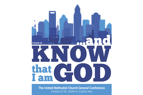 The United Methodist General Conference will be held April 23 – May 3, 2024, at Charlotte Convention Center in Charlotte, North Carolina. Vertical logo (3x2) updated 5/2023.